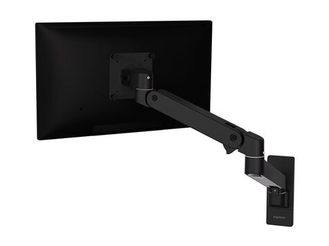 Ergotron LX Pro Series monitor mounting kit up to 34 inch Wall Black