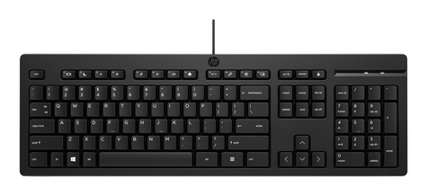 HP 125 Wired Keyboard - AZERTY BE