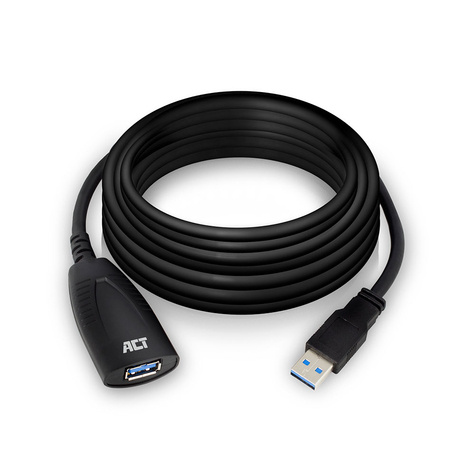 ACT USB 3.2 Gen1 (Superspeed USB) booster 5meter (high performance)