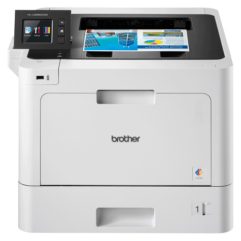 Brother Kleur A4 laserprinter. 31 ppm (Z/wit/kleur). 2400 x 600 dpi. 512MB. 250 vel papierlade uitbreidbaar. duplex print. PCL6/BR-Script3. LAN/WLAN
