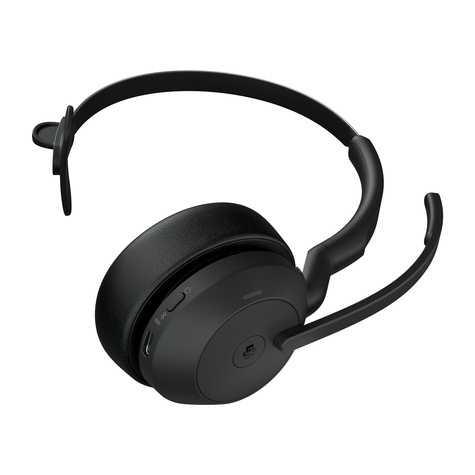 Jabra Evolve2 55 MS Mono + Ladestation + Link 380a