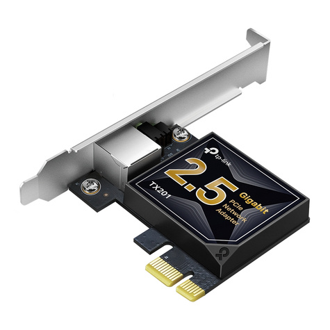 TP-Link TX201 V1 - netwerkadapter - PCIe 2.1 x4 - 100M/1G/2.5G Gigabit Ethernet x 1