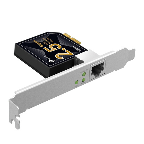 TP-Link TX201 V1 - netwerkadapter - PCIe 2.1 x4 - 100M/1G/2.5G Gigabit Ethernet x 1