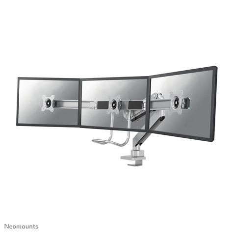 Neomounts NM-D775DX3 - voor 3 LCD-schermen - zilver