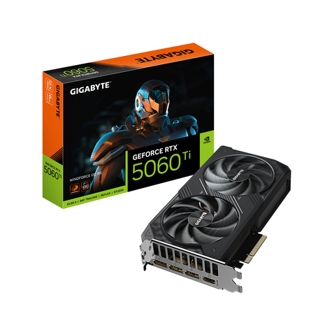Gigabyte RTX5060 TI Windforce OC   8GB GDDR7 HDMI 3xDP