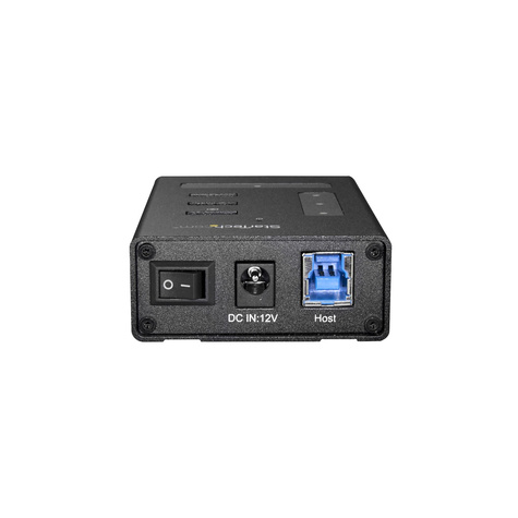 STARTECH 4 poorts USB hub - USB-A naar 3x USB-A en 1x USB-C - USB 3.0 - metaal - industriële USB hub