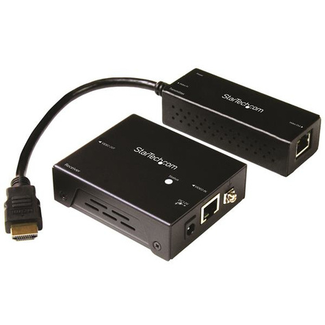 STARTECH HDBaseT extender set met compacte transmitter - HDMI over CAT5 - HDMI over HDBaseT - UHD 4K - Video/audio-uitbreider