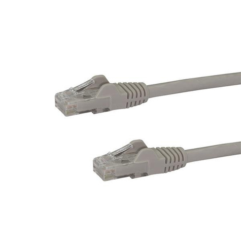 STARTECH Cat6 patchkabel met snagless RJ45 connectors ? 3 m, grijs - Verbindingskabel