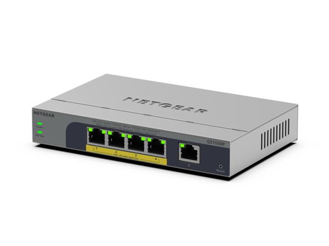 Netgear 5PT GB PLUS SWCH W/ POE+ (GS105EP)
