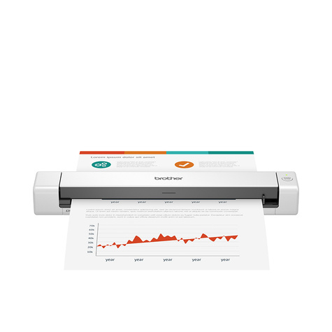 Brother Brother DS-640 Documentscanner mobiel / USB 3.0 / Wit