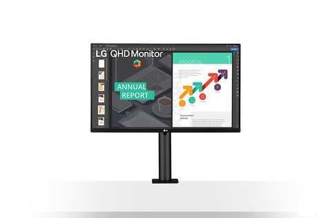LG 27" 27QN880P-B QHD DP HDMI USB-C USB IPS 16:9 black