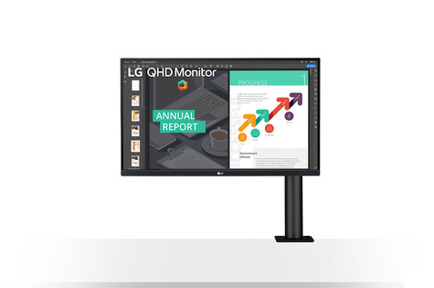 LG 27" 27QN880P-B QHD DP HDMI USB-C USB IPS 16:9 black