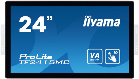 Iiyama ProLite TF2415MC-B2 computer monitor 60,5 cm (23.8") 1920 x 1080 Pixels Full HD LCD Touchscreen Multi-gebruiker Zwart