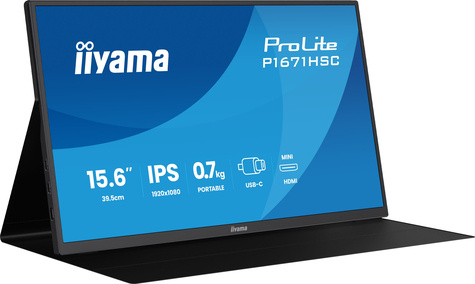 Iiyama 15 6i LCD Portable monitor 1920 x 1080