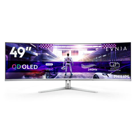 Philips Evnia 8000 49M2C8900 - OLED monitor - curved - 49" - HDR