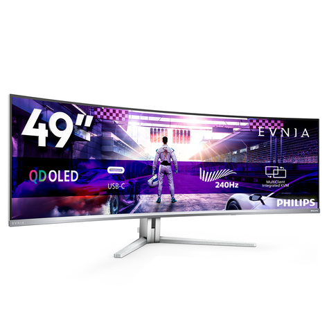 Philips Evnia 8000 49M2C8900 - OLED monitor - curved - 49" - HDR