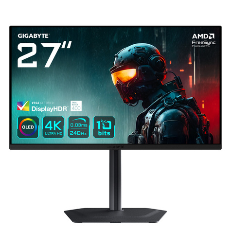 Gigabyte MO27U2 - OLED monitor - 4K - 27" - HDR
