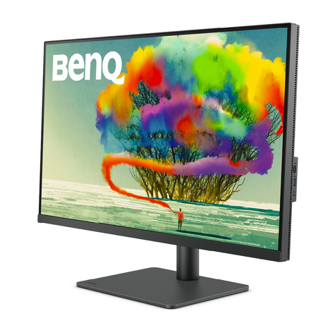 BenQ PD3205U - 32 inch - 4K Ultra HD IPS LED Monitor - 3840x2160 - Pivot / HAS / Speakers