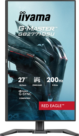 Iiyama 27iWIDE LCD G-Master Red Eagle 2560 x 1440 QHD 200 Hz