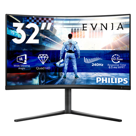 Philips Evnia 5000 32M2C5500W - LED monitor - curved - QHD - 32" - HDR