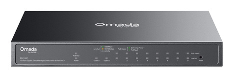 TP-Link Omada 10-Port Gigabit Easy Managed Switch with 8-Port PoE+