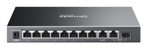 TP-Link Omada 10-Port Gigabit Easy Managed Switch with 8-Port PoE+
