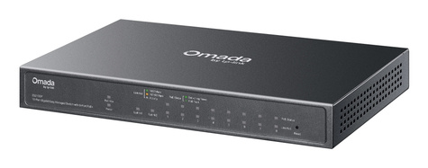 TP-Link Omada 10-Port Gigabit Easy Managed Switch with 8-Port PoE+