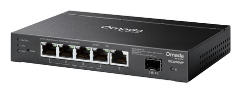 TP-Link Omada Access 6-Port Gigabit Switch with 4-Port PoE+