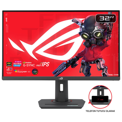 Asus ROG Strix XG32UCG computer monitor 80 cm (31.5") 3840 x 2160 Pixels 4K Ultra HD LCD Zwart