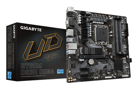 Gigabyte 1700 B760M DS3H DDR4 - DDR4/M.2/DP/HDMI/ATX