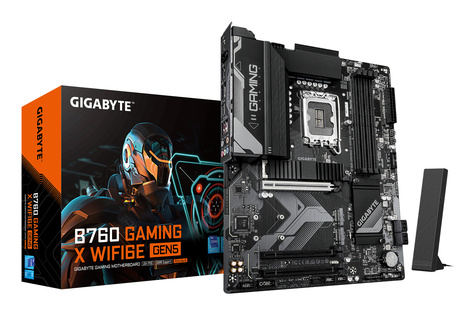 Gigabyte B760 Gaming X WiFi6E Gen5   (B760,S1700,ATX,DDR5)