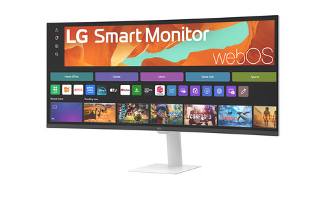 LG Curved LCD-Display Smart 34U601SA-W - 86.4 cm (34") - 3440 x 1440 UWQHD
