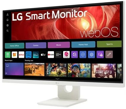 LG 27U731SA-W 4K AirPlay 2