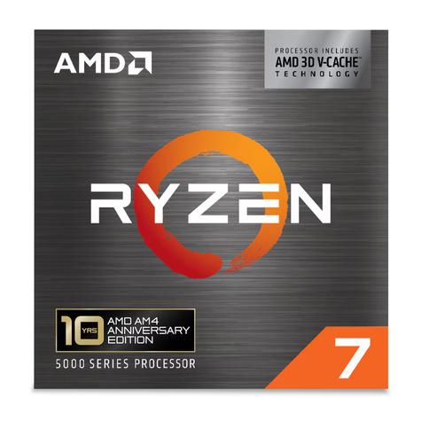 AMD Ryzen 7  5800X3D  4,5GHz AM4 100MB Cache