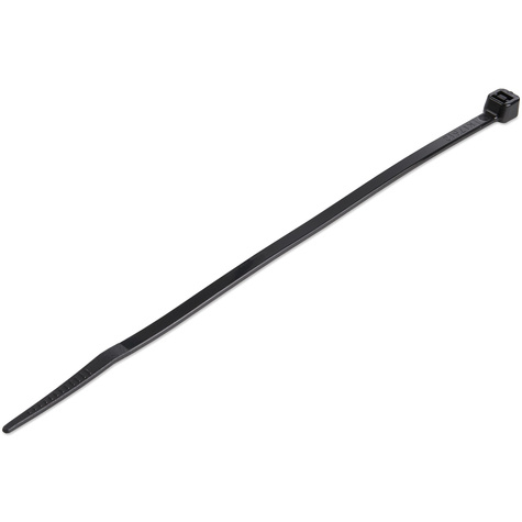 STARTECH 15cm(6") Cable Ties, 3mm(1/8") wide, 39mm(1-3/8") Bundle Diameter, 18kg(40lb)
