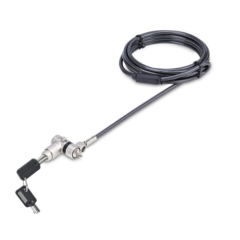 STARTECH 3-in-1 Laptop Lock 6.6ft Security Cable