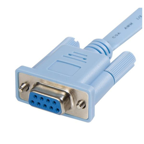 STARTECH 1,8 m RJ45 naar DB9 Cisco consolebeheerrouterkabel - M/F - Seriële kabel - RJ-45 (M) naar DB-9 (V)