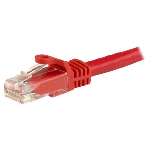 STARTECH Cat6 patchkabel met snagless RJ45 connectors - Verbindingskabel - RJ-45 (M) naar RJ-45 (M) - 5 m - UTP - CAT 6 - zonder haken - rood