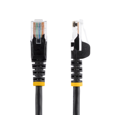 STARTECH 7m Black Snagless Cat5e Patch Cable