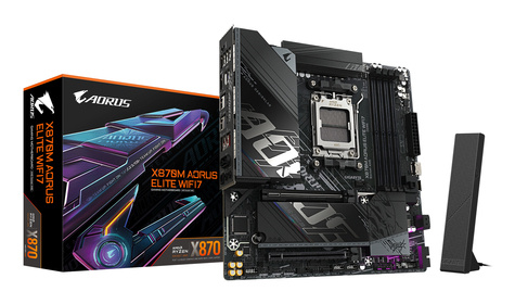 Gigabyte X870M AORUS ELITE WIFI7          (X870,AM5,ATX,DDR