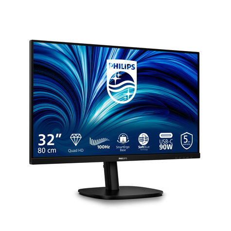 Philips 32B2U3601 - 3000 Series - LED-monitor - QHD - 32"
