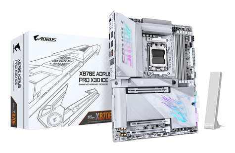 Gigabyte X870E AORUS PRO X3D ICE       (X870,AM5,ATX,DDR5)