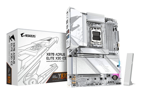 Gigabyte X870E AORUS ELITE X3D ICE (X870,AM5,ATX,DDR5)