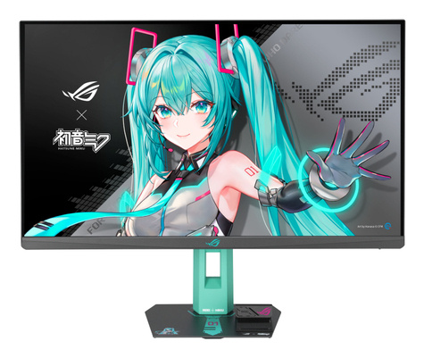 Asus ROG Strix XG27ACMEG-G Hatsune Miku Edition computer monitor 68,6 cm (27") 2560 x 1440 Pixels Wide Quad HD LCD Meerkleurig