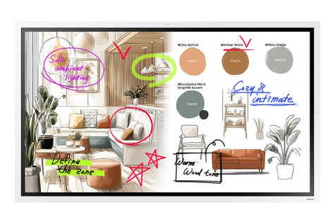 Samsung Flip Pro 55" UHD WM55F-X