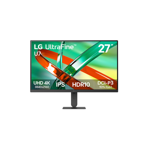 LG UltraFine IPS 4K-monitor - tilt - 27