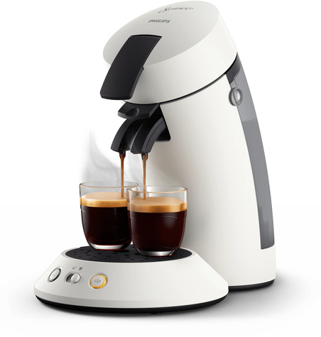 Philips Coffee machine New Senseo Original PlusStart White - WE settings