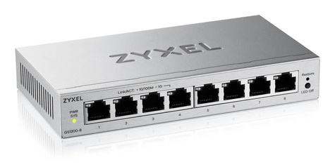 ZyXel Zyxel GS1200-8V3 8-Port Gigabit web / smart managed Switch