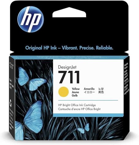 HP HP 711 - geel - origineel - DesignJet - inktcartridge
