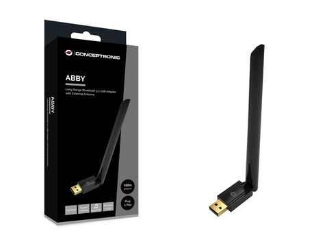 CONCEPTRONIC Long Range Bluetooth 5.3 USB Adapter - External Antenna